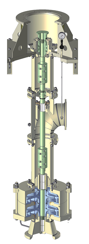 Vertical centrifugal multistage pumps MVL